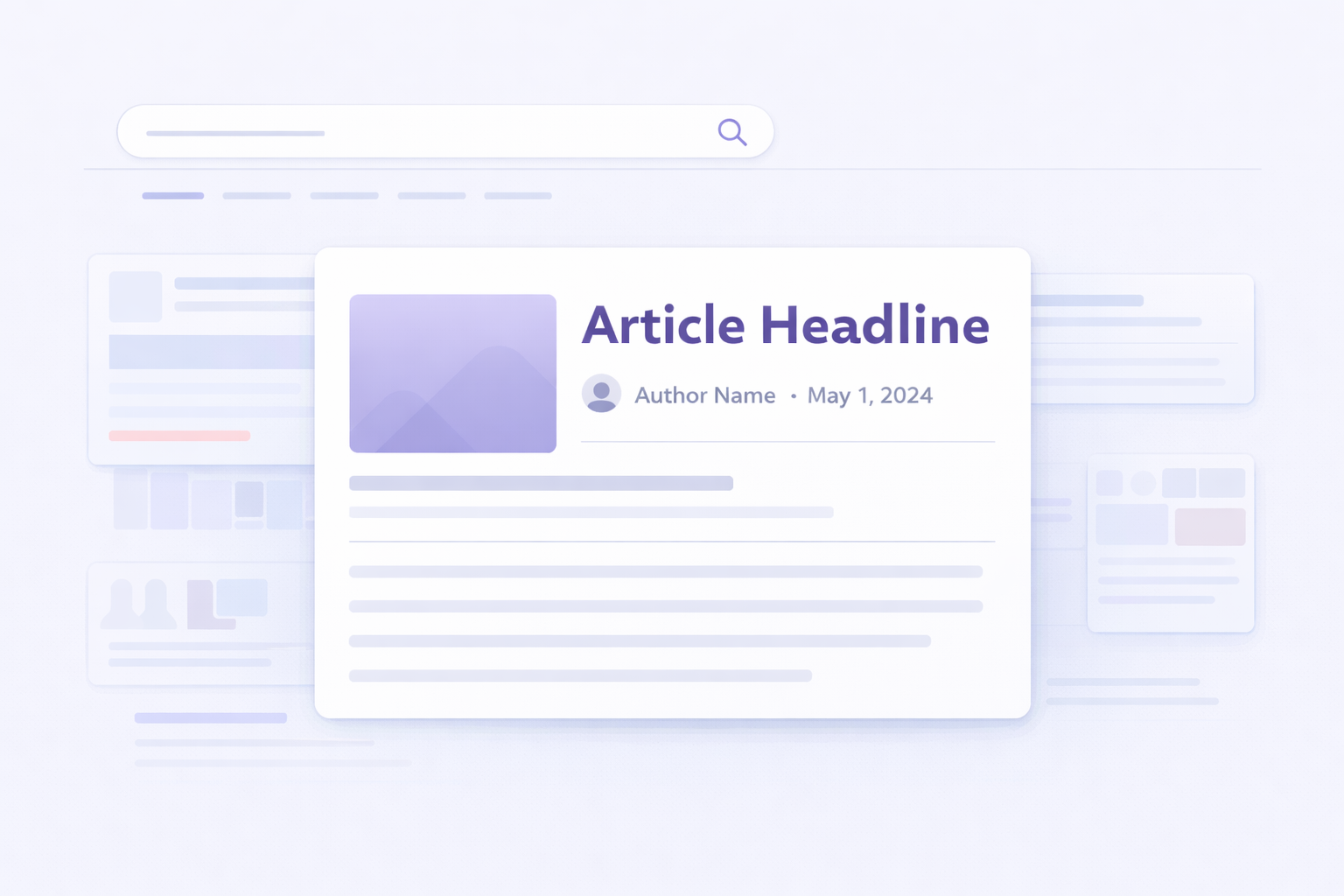 article or blog content rich results example from schema monster WP plugin